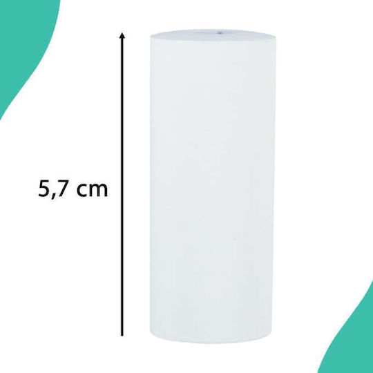 ikonka Compatible Ribbon White 5pcs (KX4216)