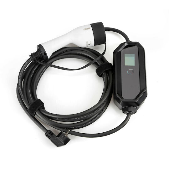 Lampa Portabil Cu o singură fază Stație de încărcare pentru mașini electrice 3.7kW cu Cablu încorporat Tipul 2 (L7041.4)