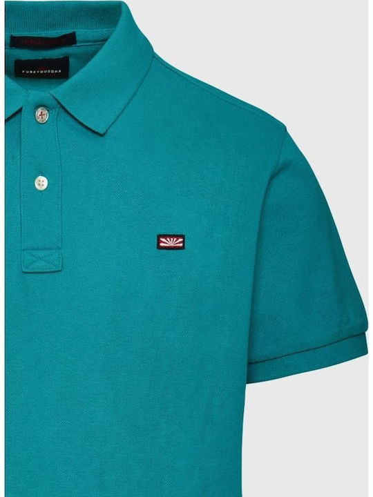 Polo Short Sleeve Blouse teal