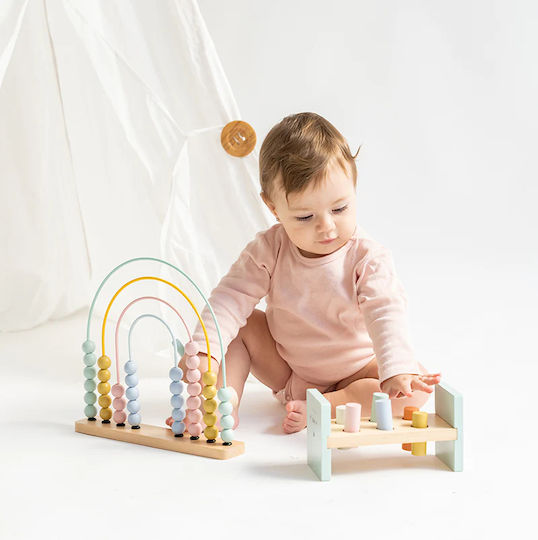 Wooden abacus Saro Rainbow 3340