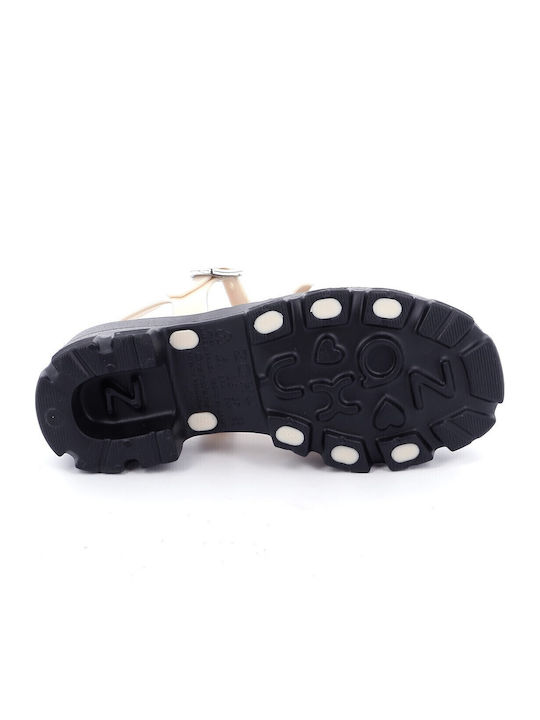 Sandale de damă Zaxy culoare bej 780-24215-20-3