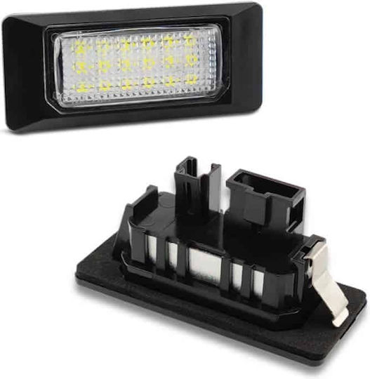 Edman Lumini pentru plăcuțele de înmatriculare Lumini LED pentru Audi A4 / A5 / S5 / Q5 / Magazin online / A1 / A7 / RS5 / A6 Kia Roadster Mini Roadster Seat Alhambra / Ibiza Skoda Superb / Octavia Volkswagen Magazin online de golf / Passat / Polo / Magazin online Sharan / Turul / Touareg / Jetta / Tiguan Chevrolet Lumină 2buc