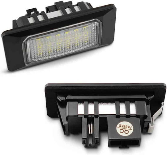 Edman Lumini pentru plăcuțele de înmatriculare Lumini LED pentru Audi A4 / A5 / S5 / Q5 / Magazin online / A1 / A7 / RS5 / A6 Kia Roadster Mini Roadster Seat Alhambra / Ibiza Skoda Superb / Octavia Volkswagen Magazin online de golf / Passat / Polo / Magazin online Sharan / Turul / Touareg / Jetta / Tiguan Chevrolet Lumină 2buc