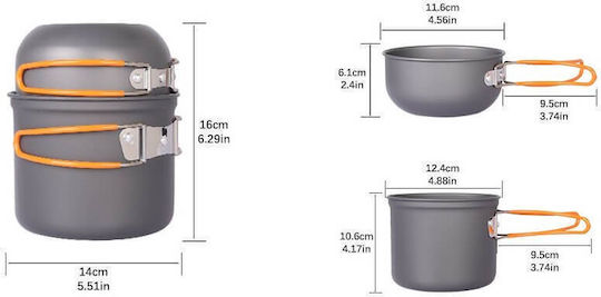 Σκεύος για Camping 600ml