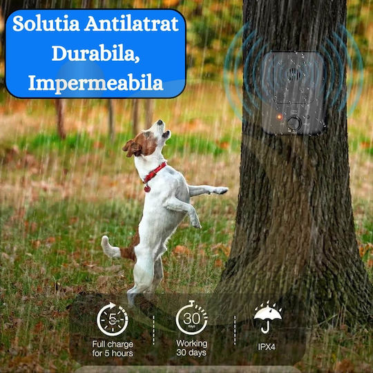 Ultraschall-Anti-Bell-Gerät Hunde Professionelle 15m Anti Hund Bellen Control Device 3 einstellbare Stufen