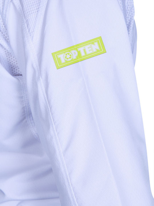 Top Ten Master Dobok “green” Στολή Taekwondo Ενηλίκων/Παιδική Λευκή