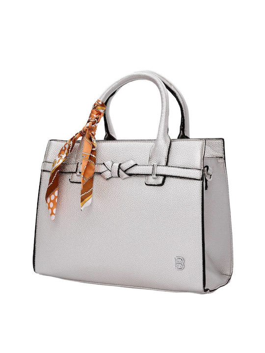 Bag to Bag Damen Tasche Hand Silber