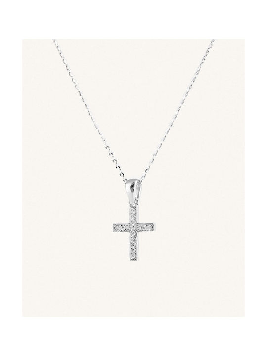 StanStefan Cross from Silver with Chain