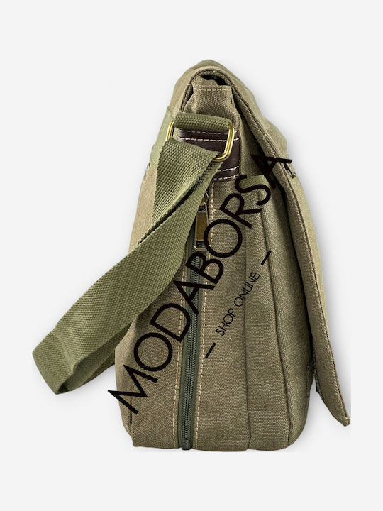 Men's Bag Messenger Khaki
