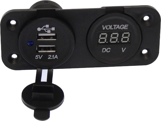 Car Double Instrument Mount 30mm