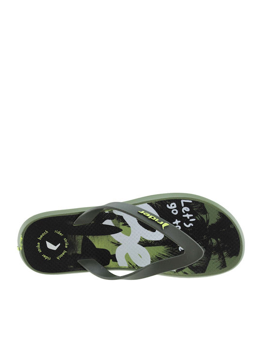 Șlapi pentru copii Flip Flops Kaki