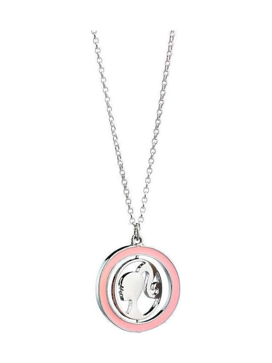 Necklace Rotating Element Barbie