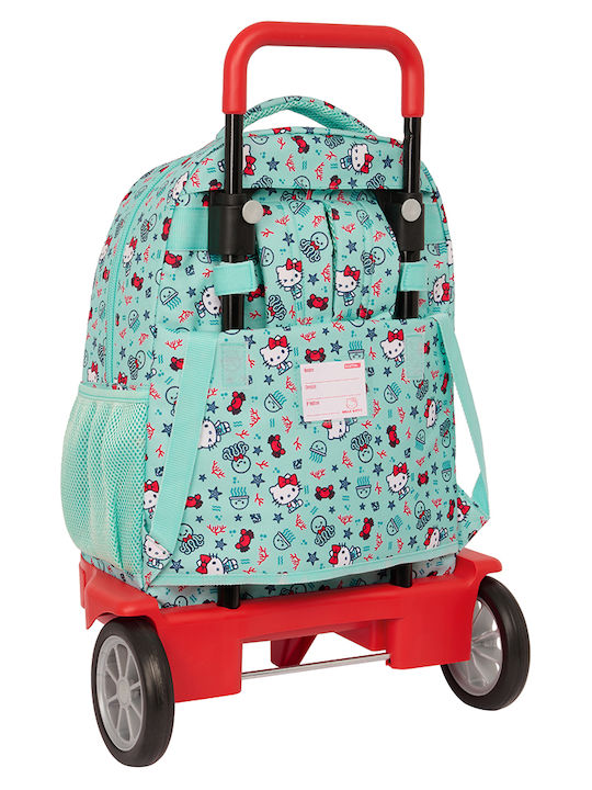 Safta Backpack Backpack Kindergarten Trolley Hello Kitty "sea Lovers"