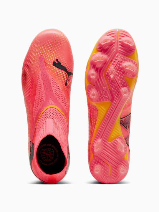 Puma Future 7 Match+ LL FG/AG Înalt Pantofi de Fotbal cu clești Roșii