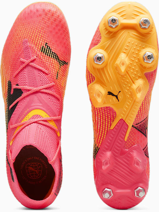 PUMA Future 7 Ultimate Ποδοσφαιρικά Παπούτσια με Τάπες MxSG Κόκκινα