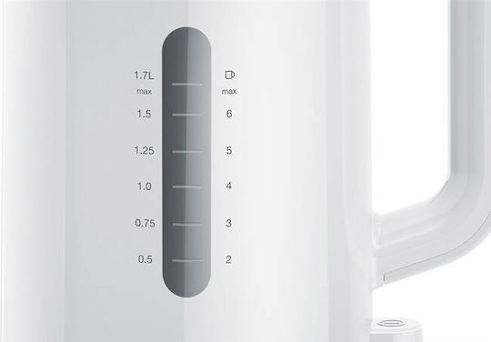 Braun Електрическа Кана 1.7л 2200W Бяла