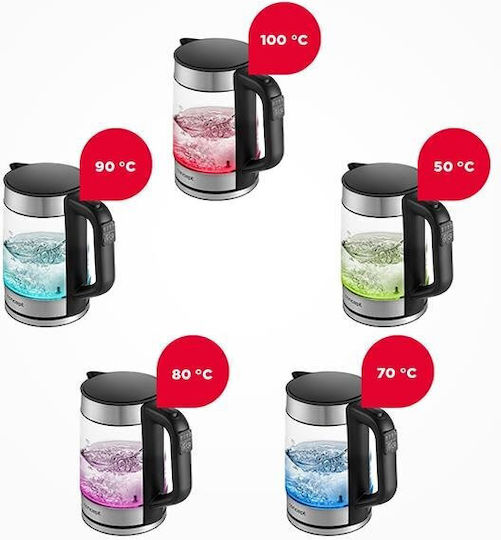 Concept Reisekessel 1.7Es 2000W Silber