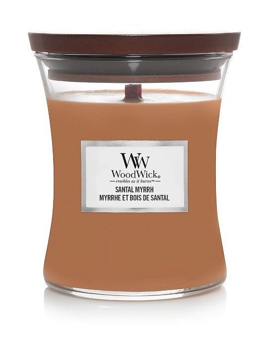 WoodWick Lumânare Aromată Borcan cu Aromă Santal smirnă 85gr 1buc