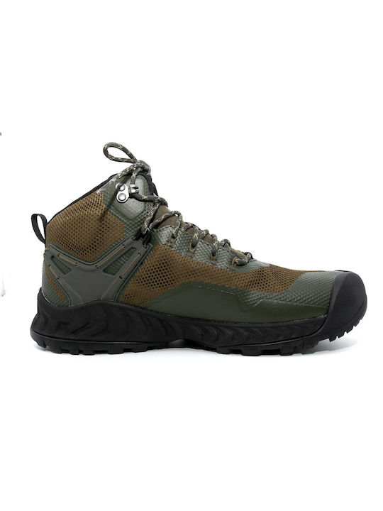 Keen Nxis Evo Men's Hiking Boots Waterproof Green