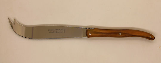 Claude Dozorme Laguiole De Table Olive Wood Cuțit de Brânză din Oțel Inoxidabil 11.5cm