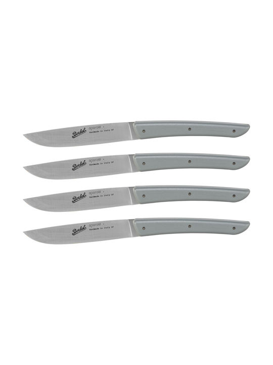Berkel Μαχαίρια Steak από Ανοξείδωτο Ατσάλι 11cm 4τμχ