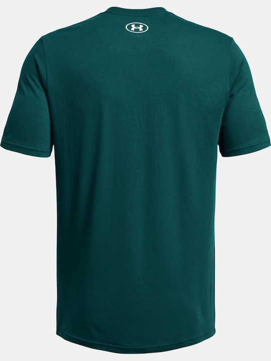 Ua Gl Foundation Update T-shirt Hydro Teal