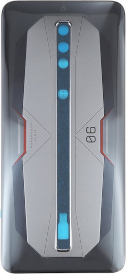 Battery Glass Back Cover Zte Nubia Red Magic 6 Pro Nx669j-p Grey