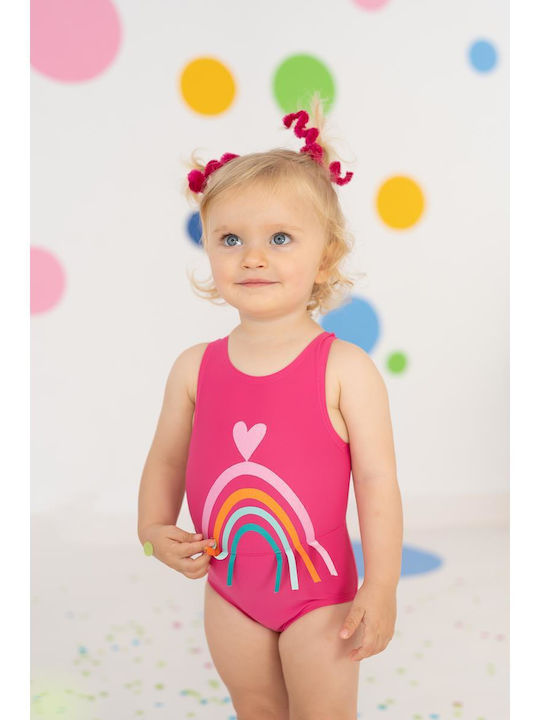Agatha Ruiz De La Prada Детски Бански Една част Fuchsia