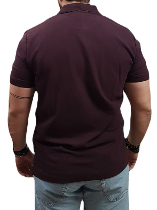 Rebase Herren Shirt Polo Purple