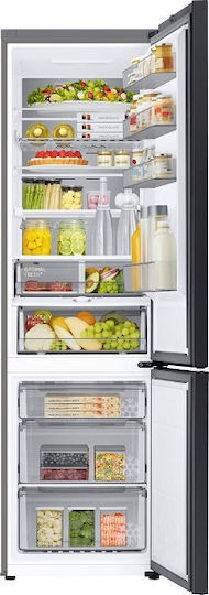 Kühl-Gefrierkombination 387Es Total NoFrost H203xB59.5xT65.8cm. Inox RB38C7B6BS9/EF