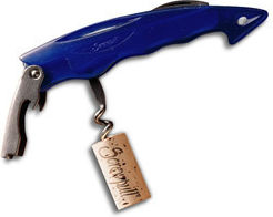 Le Creuset Bottle Opener & Corkscrew Blue
