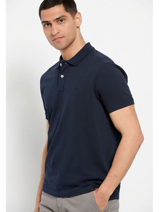 Garage Fifty5 Men's Short Sleeve Blouse Polo Navy