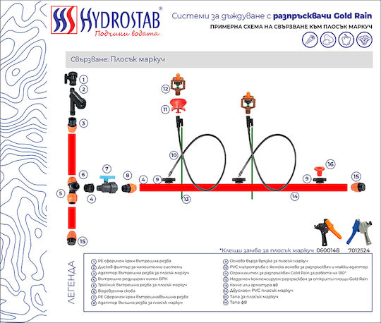 Hydrostab HS0121426 Аксесоар за въздушен инструмент