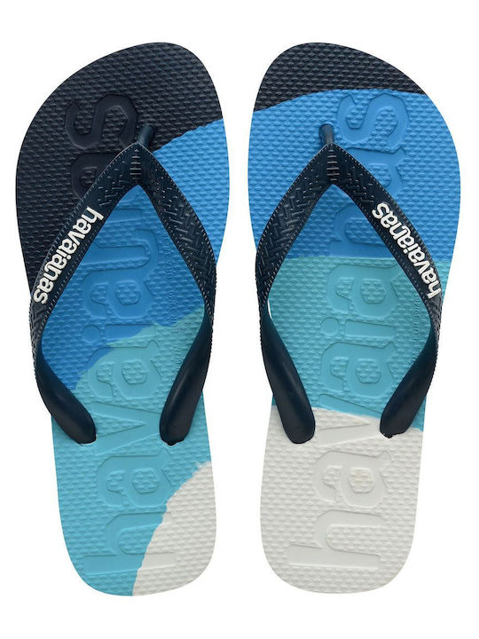 Top Logomania Colors Ii Men's Flip Flops Blue