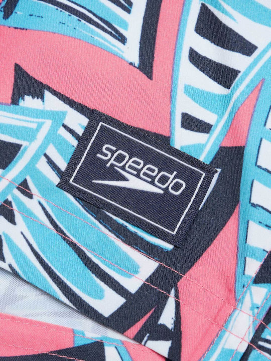 Men's Swimwear Shorts Pink with Patterns