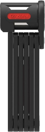 Zefal K-Traz F16 Bicycle Folding Lock with Key Black