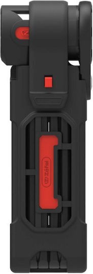 Zefal K-Traz F16 Bicycle Folding Lock with Key Black