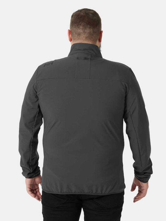 Helly Hansen Crew Softshell 2.0 Ανδρικό Χειμωνιάτικο Μπουφάν Softshell Αδιάβροχο και Αντιανεμικό Black