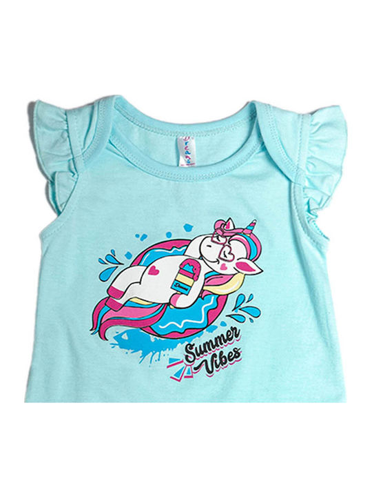 Dreams by Joyce Baby-Strampler Hellblau Dreams by Joyce Baby-Strampler Hellblau