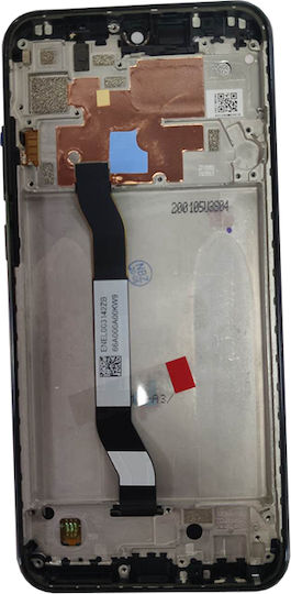 Xiaomi Screen with Touch Mechanism and Frame for Xiaomi Redmi Note 8T (Black)