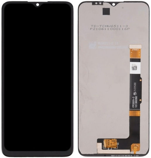 NetOne Screen with Touch Mechanism for TCL 305, 306, 30 SE, 30E (Black)