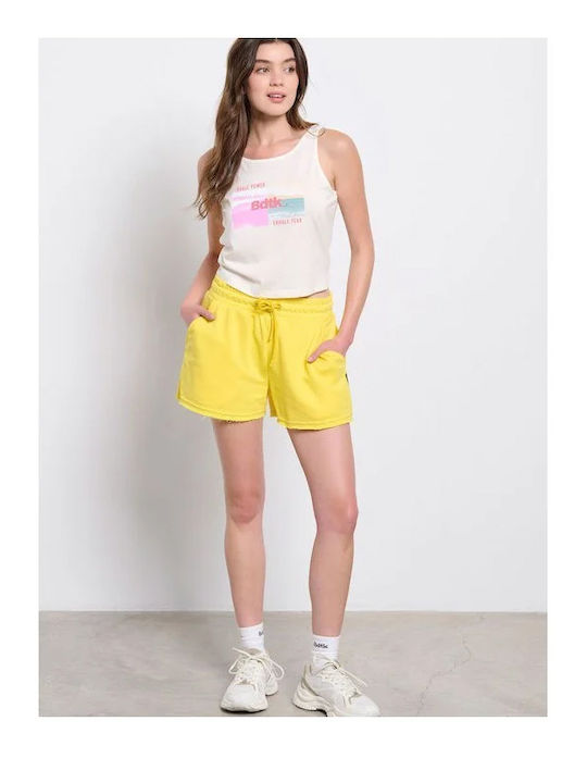 Γυναικείο Καλοκαιρινό Crop Top Αμάνικο Λευκό