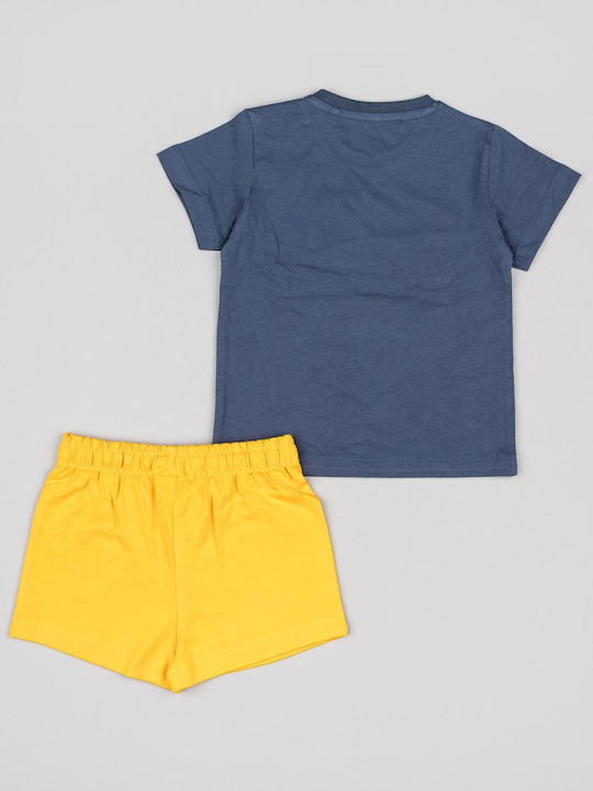 Losan Kids Set with Shorts Summer 2pcs Blue