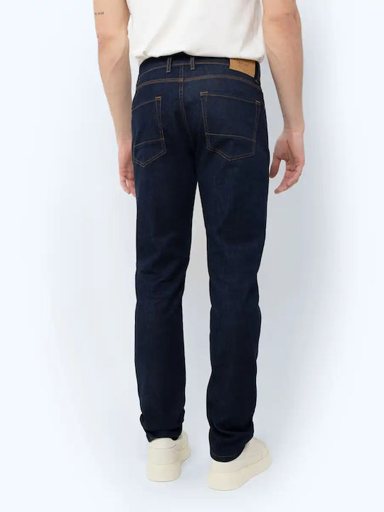 The Bostonians Men's Jeans Pants in Regular Fit Blue Navy