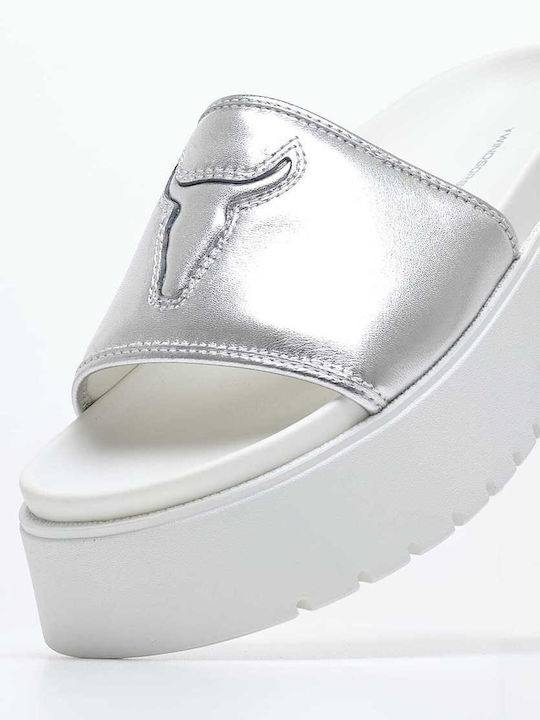 Windsor Smith Women's Platform Shoes Silver