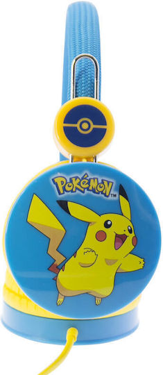 OTL Core Pokémon Pikachu Ενσύρματα On Ear Ακουστικά Μπλε