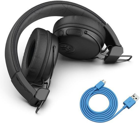 Jlab Studio Fără fir Bluetooth On Ear Căști cu 30 ore de Funcționare Negre