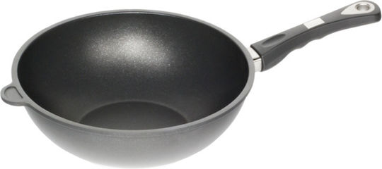AMT Gastroguss 32cm Wok Aluminum with Non-stick Coating