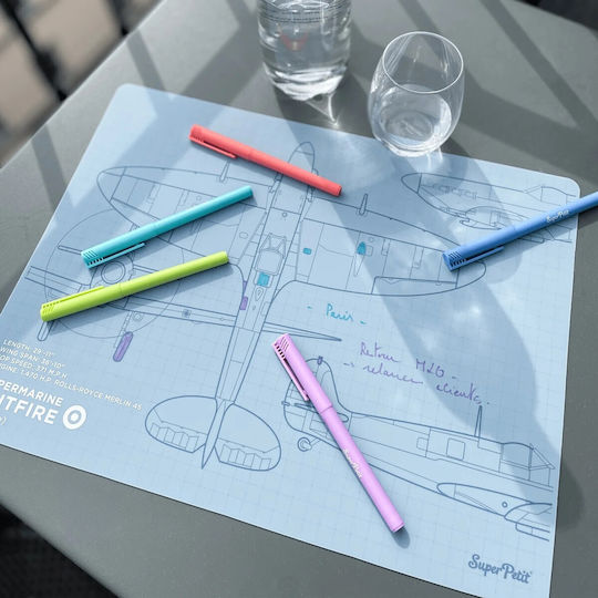 Super Petit Painting Silicone placemat for Children 3+ years Years