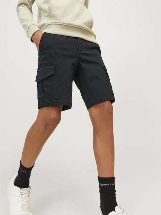 Sportliche Kinder-Shorts/Bermudas Black